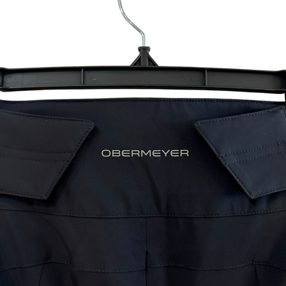 Obermeyer Cloud Nine Ski Pants Sz 4 Black Fleece Insulated Cold Winter Pants - Picture 8 of 14